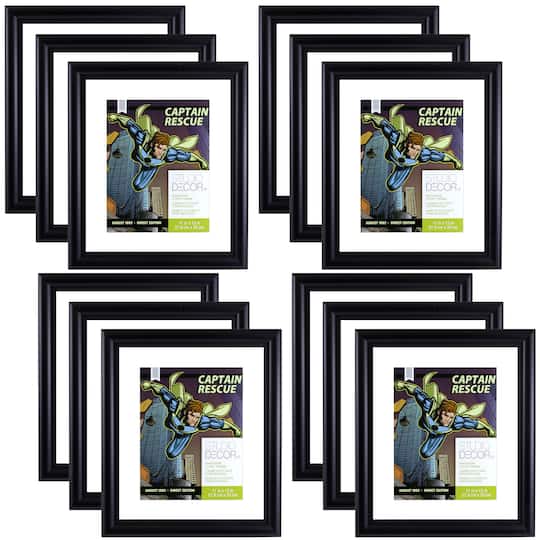 12 Pack: Comic Book Float Frame by Studio D&#xE9;cor&#xAE;